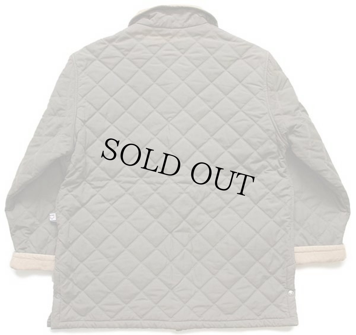 画像2: イタリア製 THE CRUEL By FUSARO チェックライナー キルティングジャケット グリーングレー XL (2)