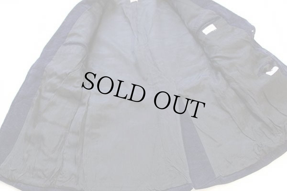 画像5: 70s チェコスロバキア製 Monsieur Bernard 2つボタン 太畝 コーデュロイ テーラードジャケット 紺 40 (5)