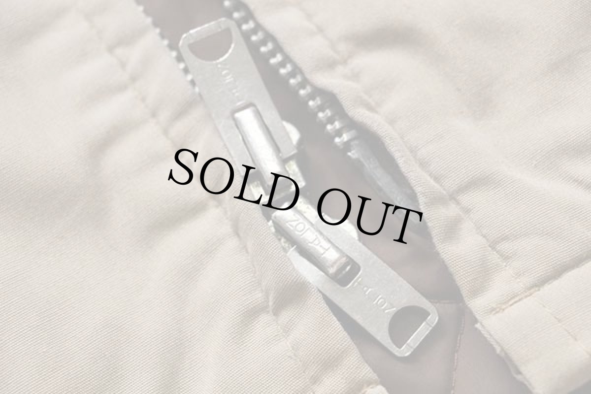 画像5: 70s alleson キルティングライナー ファラオコート グレーベージュ 50 (5)