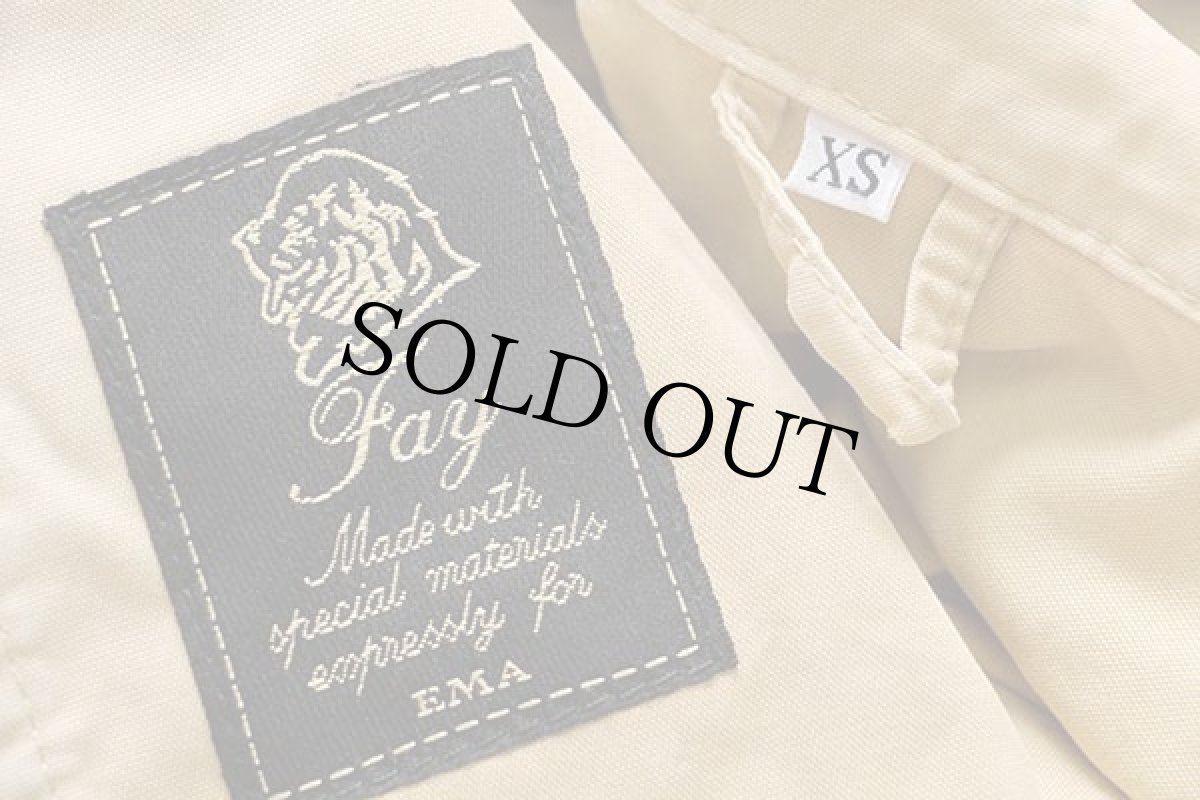 画像4: イタリア製 Fay チンスト付き コットン キャンバス ファイヤーマンコート タン★ジャケット (4)