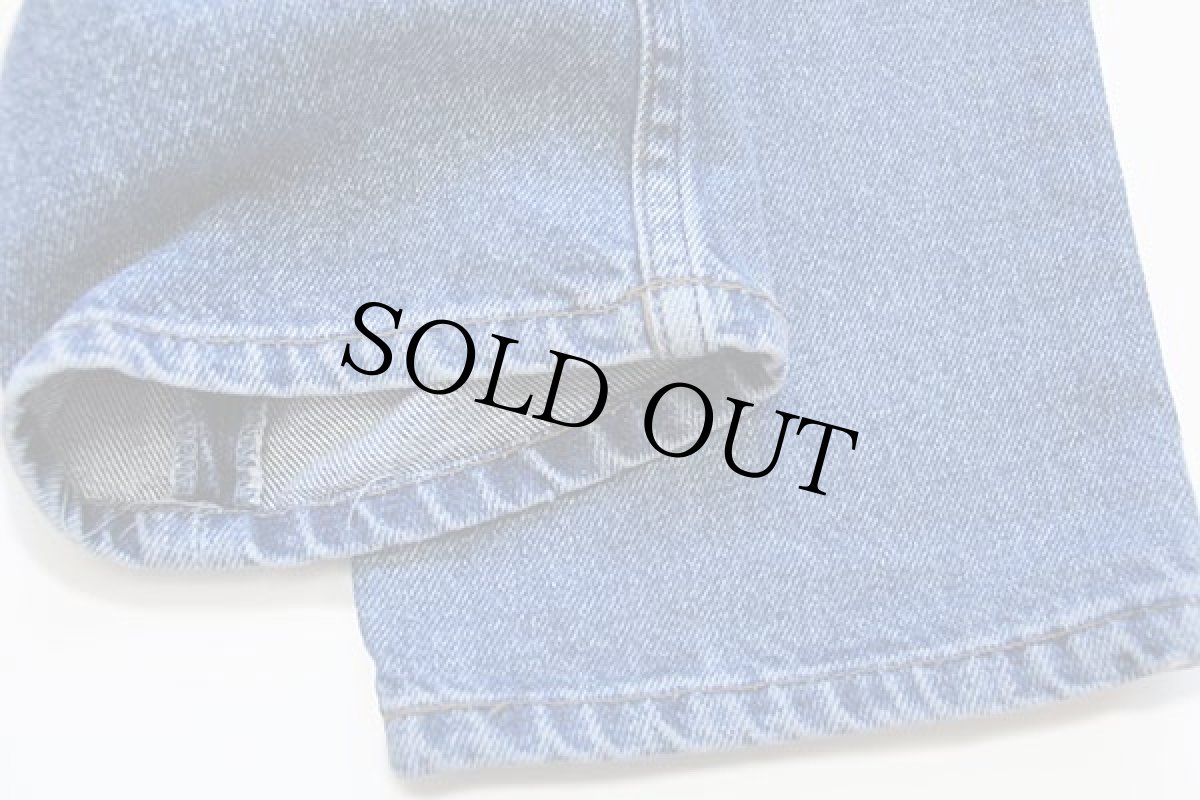 画像8: 90s USA製 Levi'sリーバイス 501 デニムパンツ w28 L36 (8)