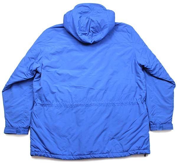 L.L.Bean Thinsulate 中綿入り ナイロン マウンテンパーカー 青