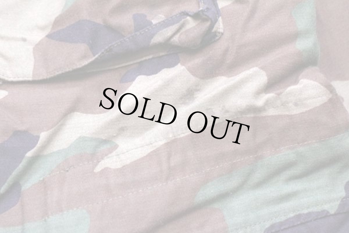 画像8: 80s Cabela'sカベラス別注 ウッドランドカモ M-65 フィールドジャケット キルティングライナー付き L-R (8)