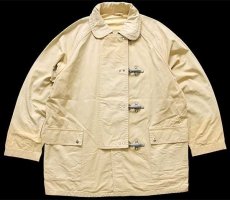 画像1: イタリア製 Fay チンスト付き コットン キャンバス ファイヤーマンコート タン★ジャケット (1)