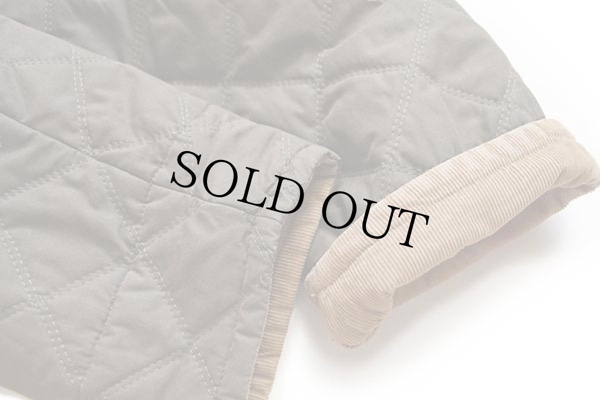 画像7: イタリア製 THE CRUEL By FUSARO チェックライナー キルティングジャケット グリーングレー XL (7)