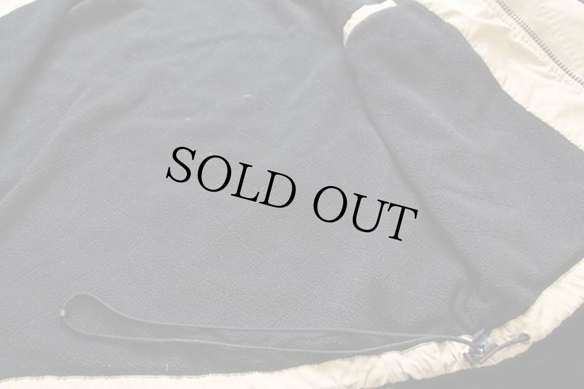 画像5: 90s ポロ ラルフローレン ワンポイント フリースライナー ポリエステルジャケット ベージュ L (5)