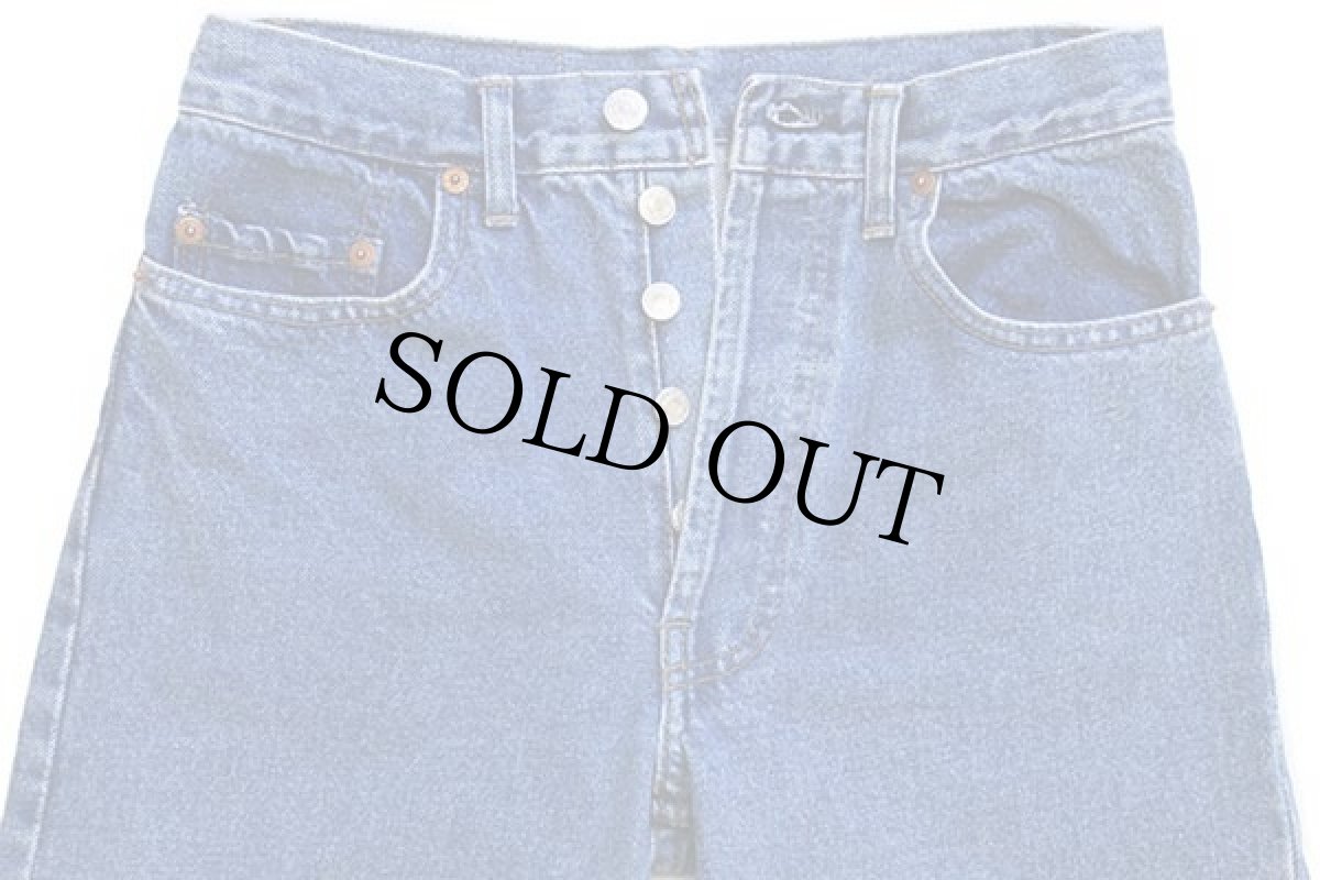 画像4: 90s USA製 Levi'sリーバイス 501 デニムパンツ w28 L36 (4)