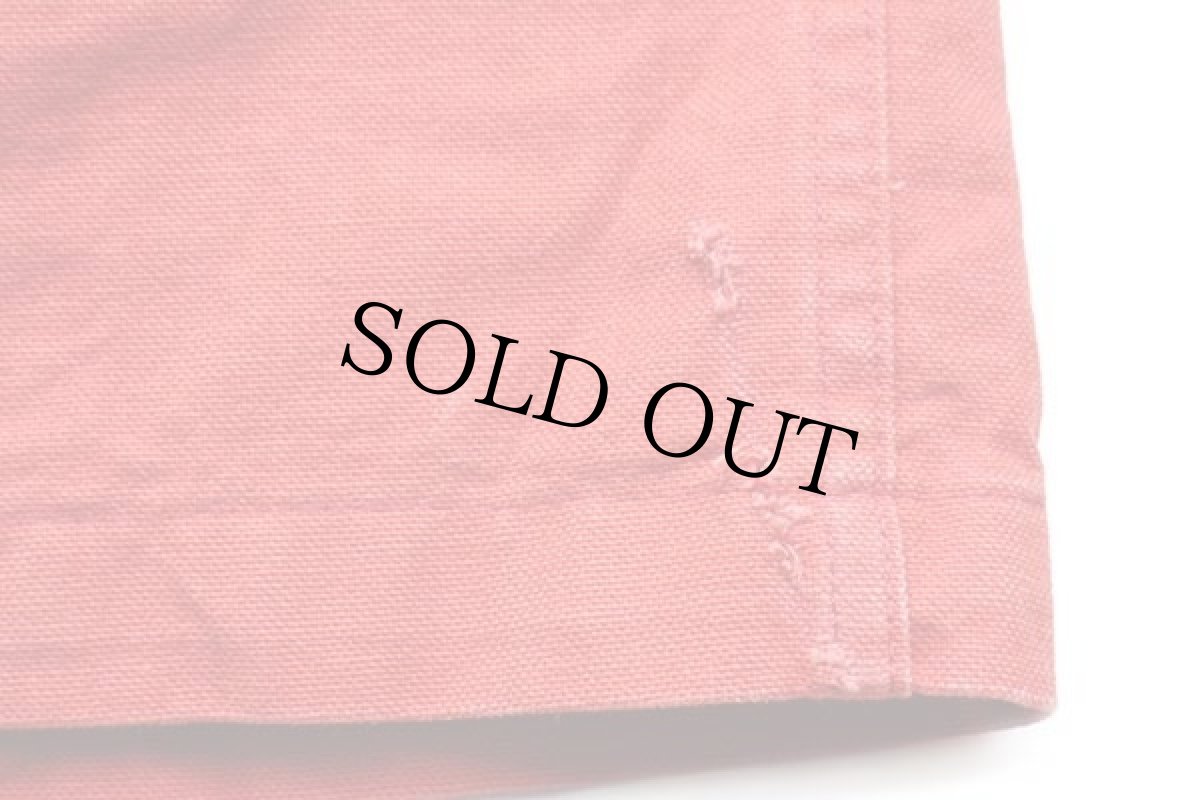 画像8: 90s USA製 Talbots フォークロア柄 ウールライナー コットン キャンバス フィールドコート 赤 M★ジャケット (8)