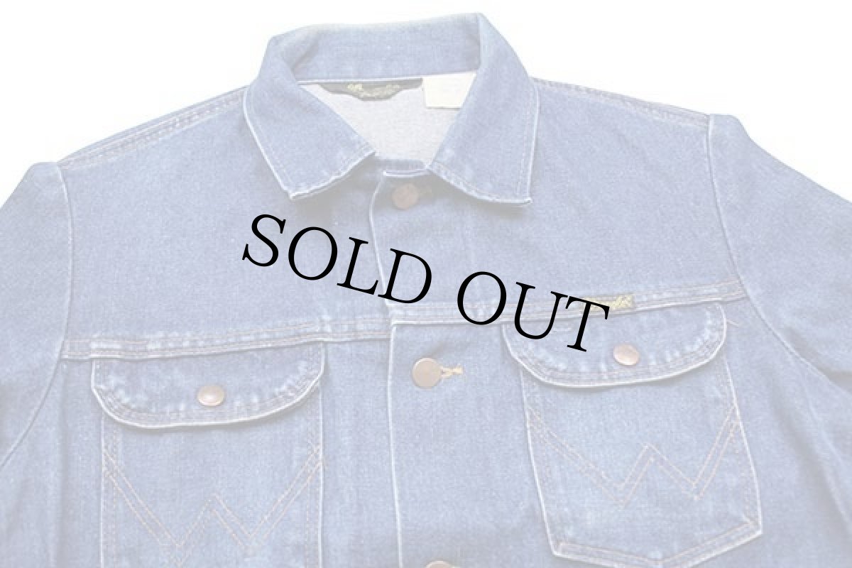 画像3: 80s USA製 Wranglerラングラー 74126NV デニムジャケット 38 (3)