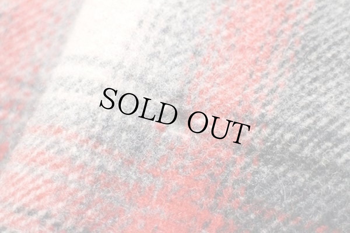 画像8: 90s ブルガリア製 LIFES ADVENTURES オンブレチェック キルティングライナー ウール混 シャツジャケット L (8)