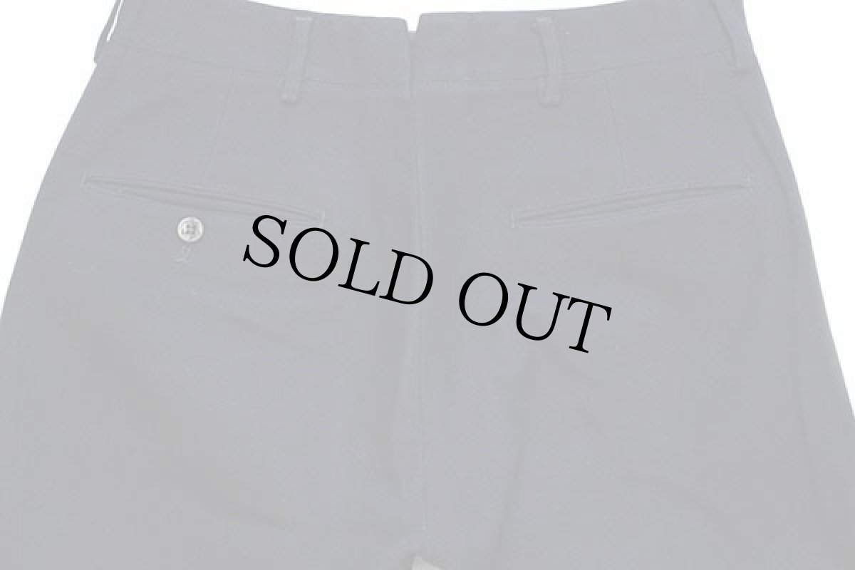 画像5: 50s 米軍 U.S.NAVY NAVAL フレア メルトン ウール セーラーパンツ カスタム 濃紺 29S (5)