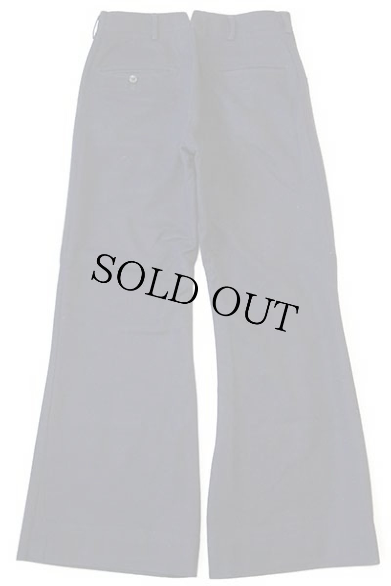 画像3: 50s 米軍 U.S.NAVY NAVAL フレア メルトン ウール セーラーパンツ カスタム 濃紺 29S (3)