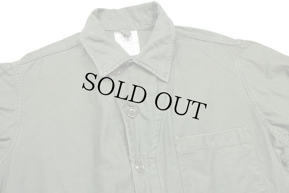 画像4: 80s 米軍 U.S.ARMY コットンサテン カバーオール オールインワン オリーブグリーン L★02 つなぎ (4)