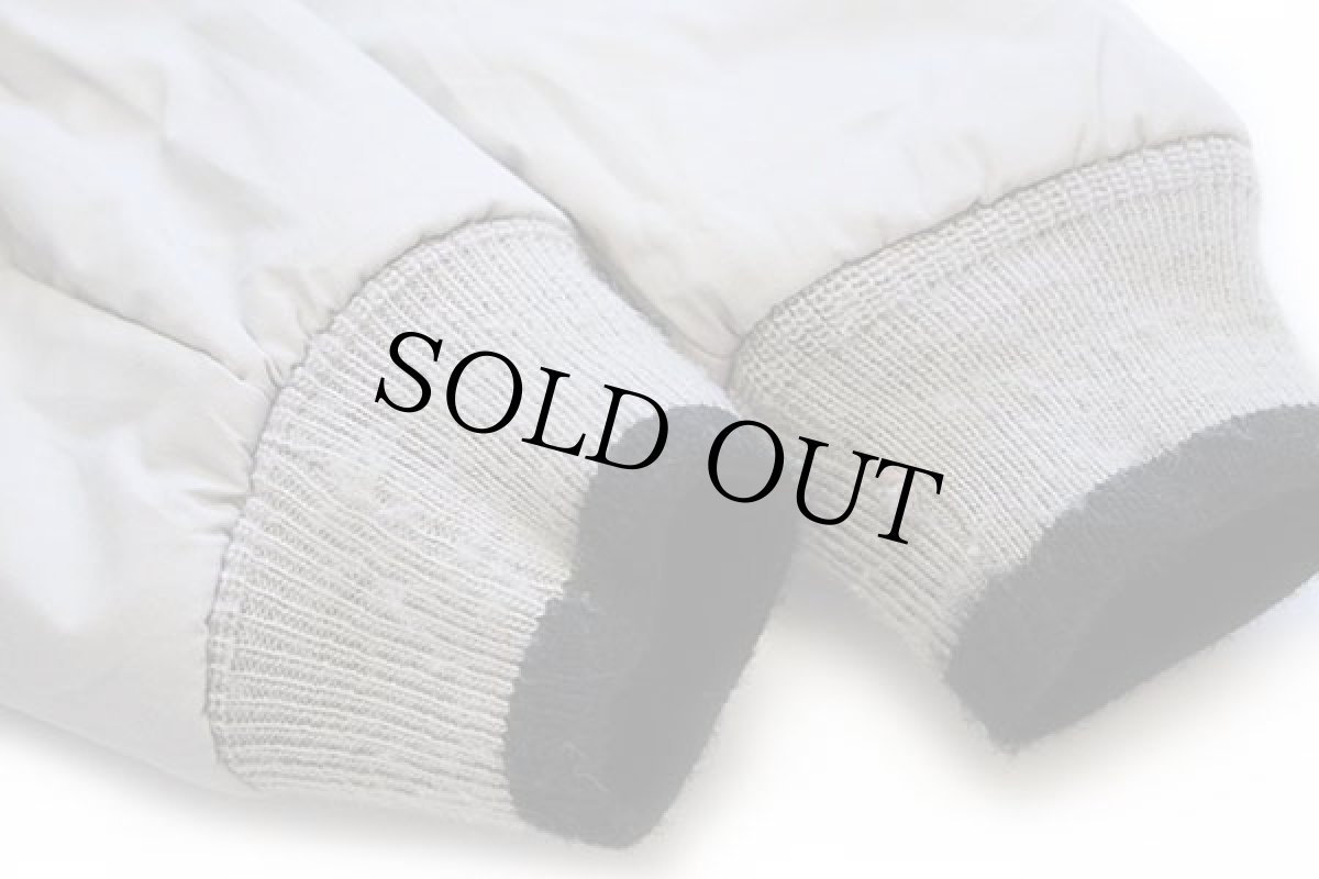 画像9: 70s Woolrichウールリッチ 無地 リバーシブル 中綿入り ジャケット 黒×グレー M (9)