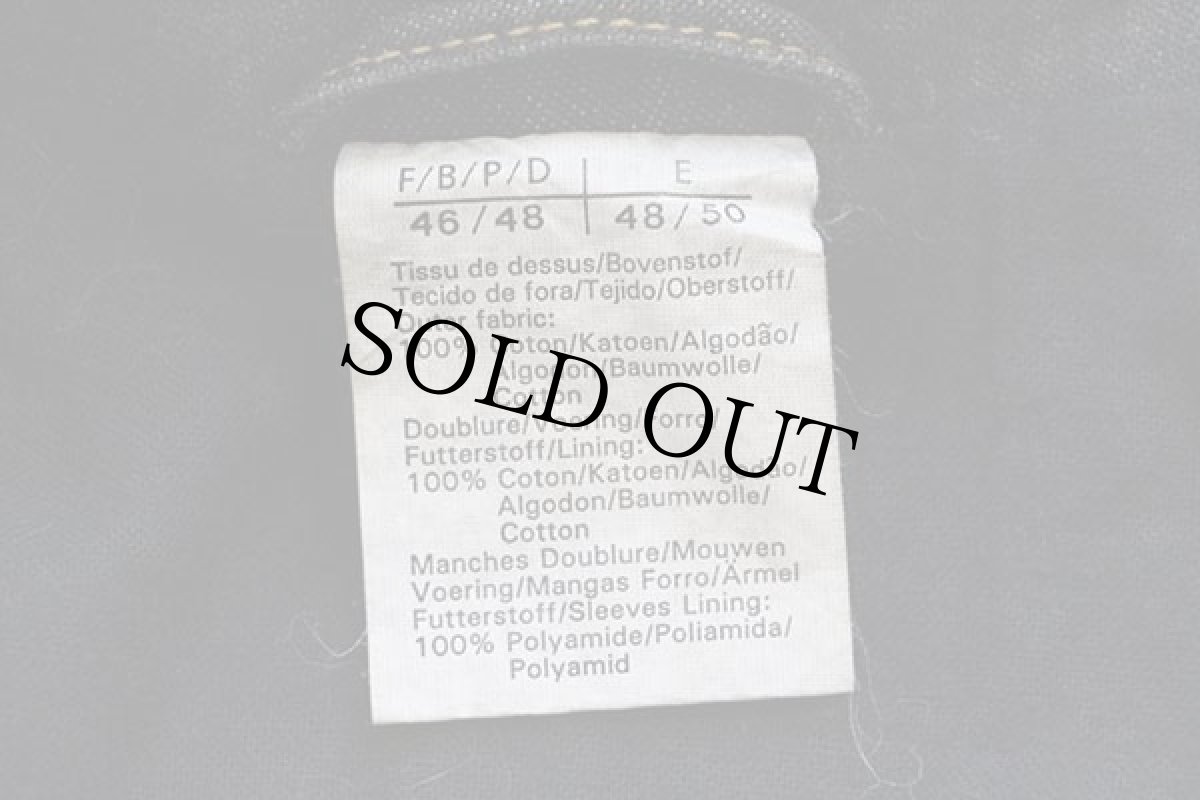 画像5: UNKNOWN ロング ブラック デニムコート 46/48 (5)