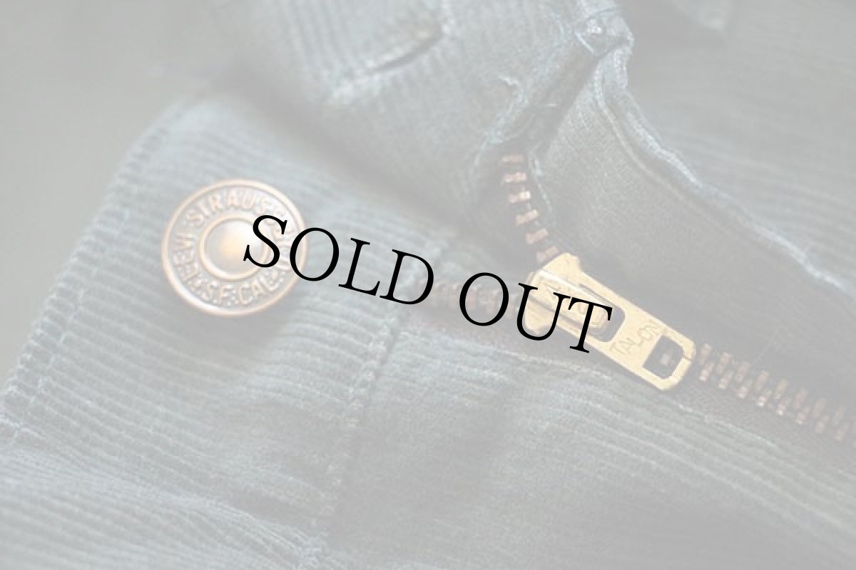 画像8: デッドストック★70s USA製 Levi'sリーバイス 646 コーデュロイパンツ 深緑 w36 L32★ベルボトム (8)