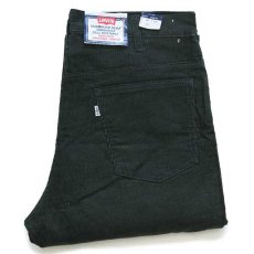 画像1: デッドストック★70s USA製 Levi'sリーバイス 646 コーデュロイパンツ 深緑 w36 L32★ベルボトム (1)