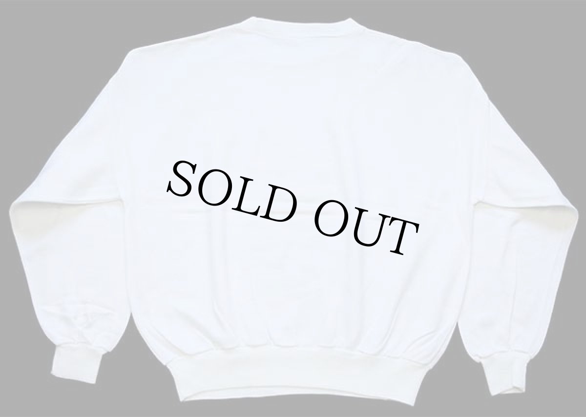 画像2: 80s イタリア製 スヌーピー HOLIDAY ON ICE スケート 発泡プリント スウェット 白 XXL (2)