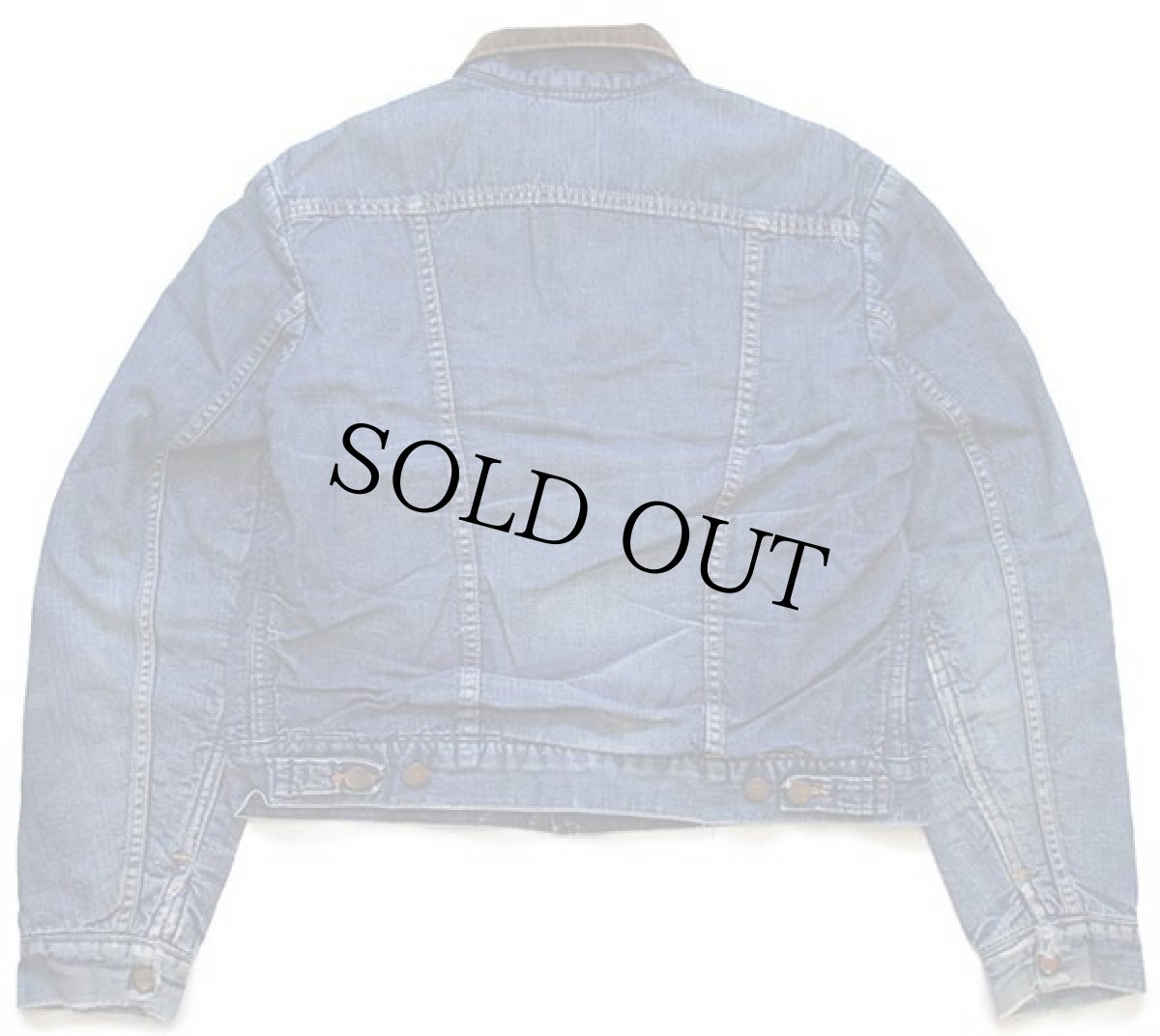 画像2: 70s USA製 BLUE BELL MAVERICKマーベリック ボアライナー デニムジャケット (2)