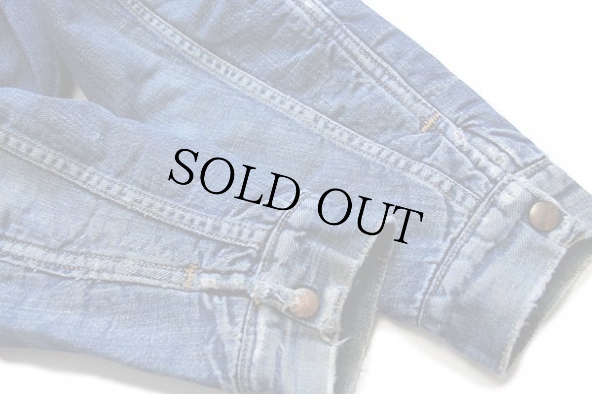 画像8: 70s USA製 BLUE BELL MAVERICKマーベリック ボアライナー デニムジャケット (8)