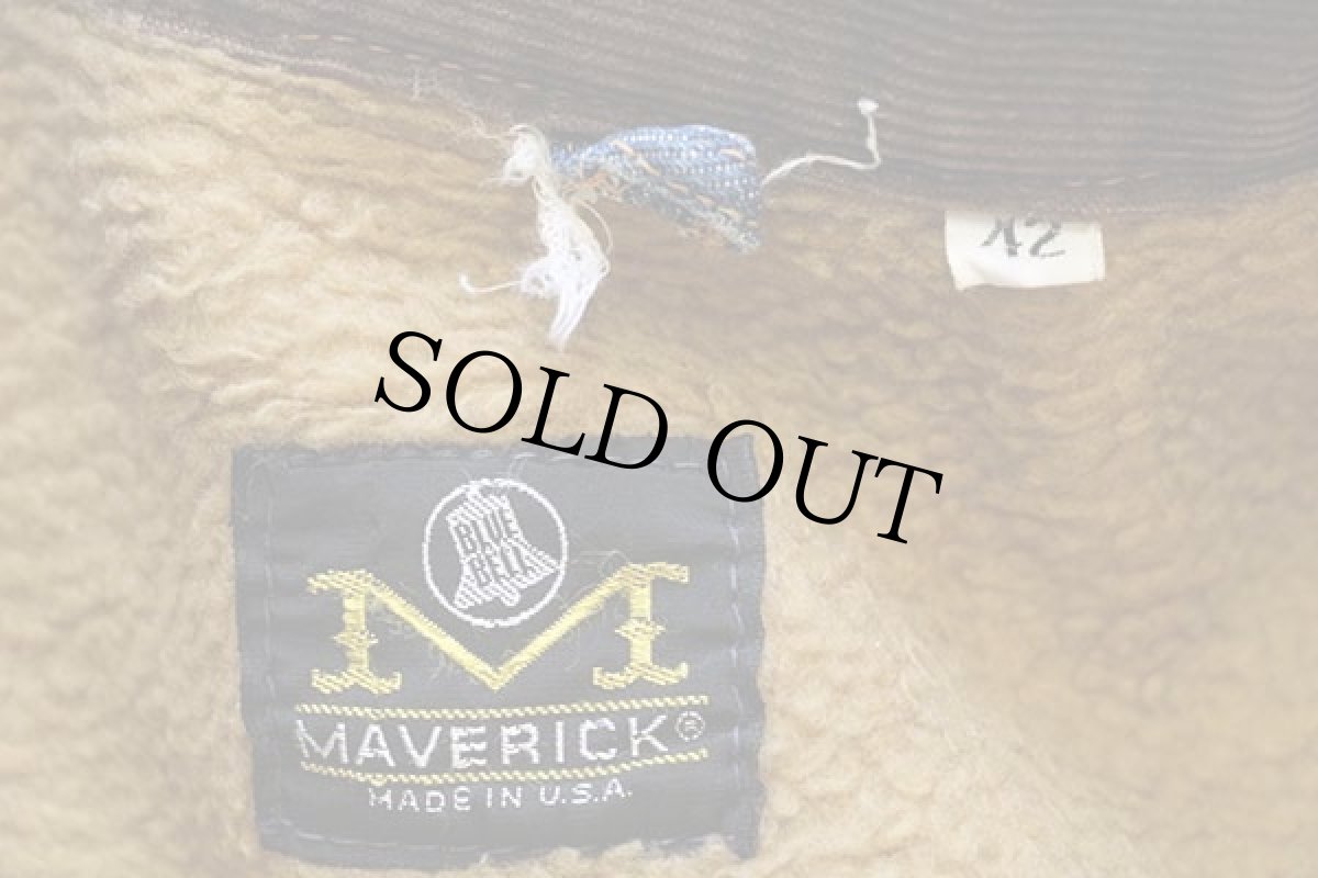 画像4: 70s USA製 BLUE BELL MAVERICKマーベリック ボアライナー デニムジャケット (4)