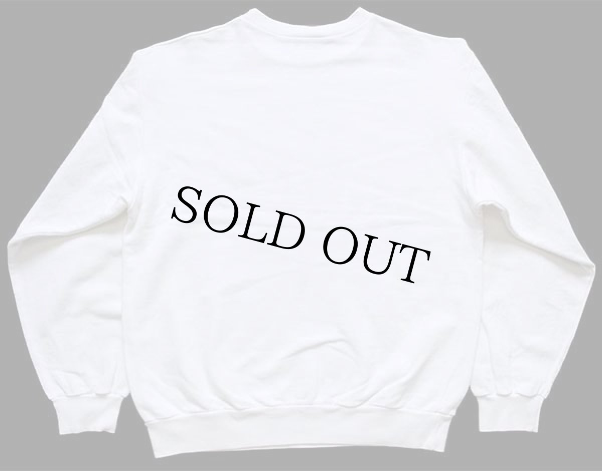 画像2: 80s SNOOPYスヌーピー ウッドストック TENNIS CUP テニス コットン スウェット 白 (2)