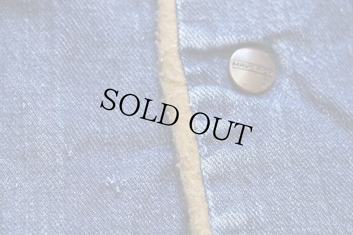 画像7: 70s USA製 BLUE BELL MAVERICKマーベリック ボアライナー デニムジャケット (7)