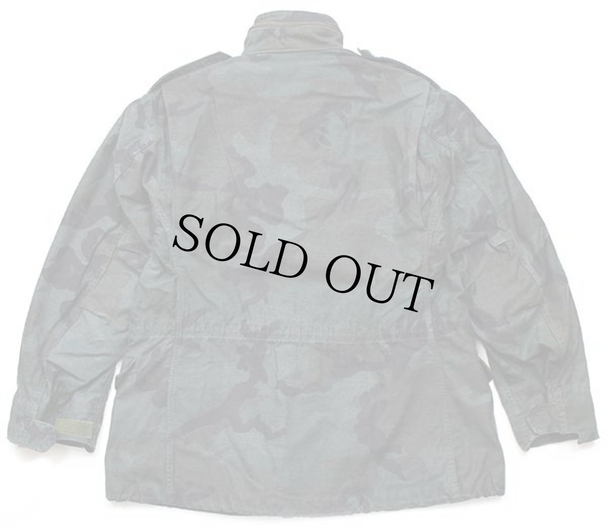 画像2: 90s 米軍 U.S.ARMY ウッドランドカモ M-65 フィールドジャケット 後染め カスタム M-R (2)