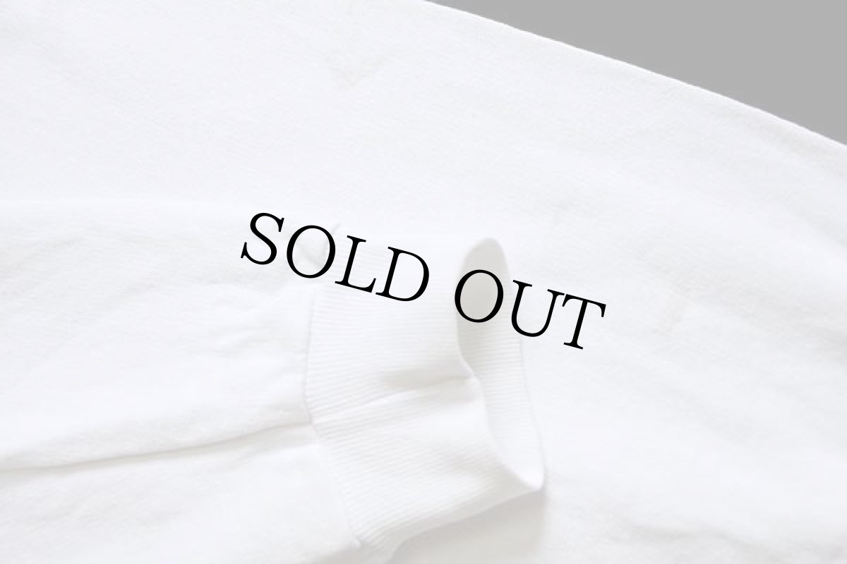 画像7: 80s SNOOPYスヌーピー ウッドストック TENNIS CUP テニス コットン スウェット 白 (7)