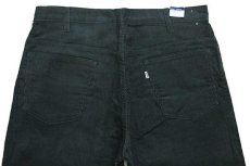 画像5: デッドストック★70s USA製 Levi'sリーバイス 646 コーデュロイパンツ 深緑 w36 L32★ベルボトム (5)