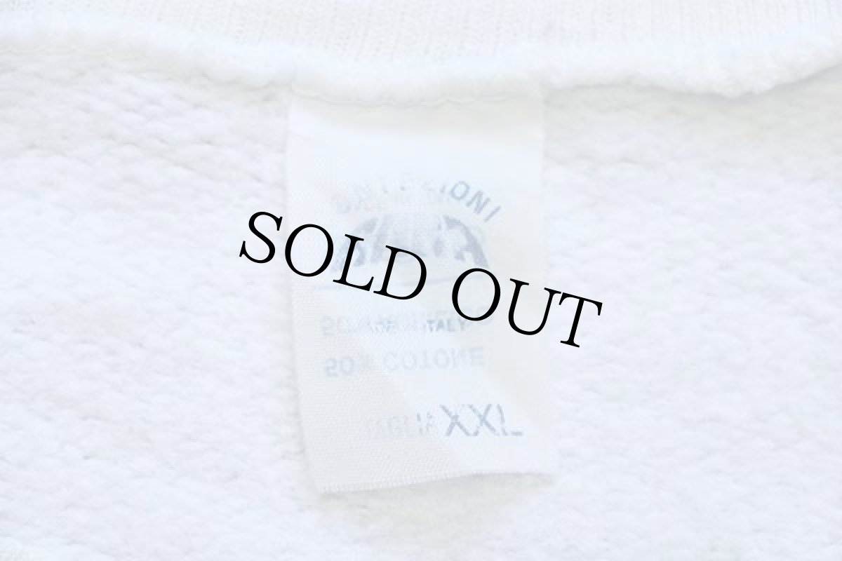 画像5: 80s イタリア製 スヌーピー HOLIDAY ON ICE スケート 発泡プリント スウェット 白 XXL (5)