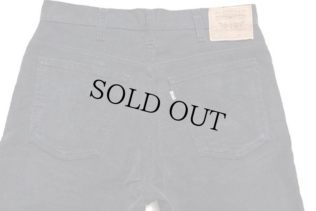 画像5: 80s USA製 Levi'sリーバイス 517 コーデュロイパンツ 濃紺 w34 L34★ブーツカット (5)
