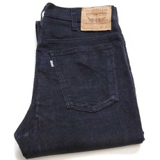 画像1: 80s USA製 Levi'sリーバイス 517 コーデュロイパンツ 濃紺 w34 L34★ブーツカット (1)