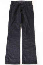 画像2: 80s USA製 Levi'sリーバイス 517 コーデュロイパンツ 濃紺 w34 L34★ブーツカット (2)