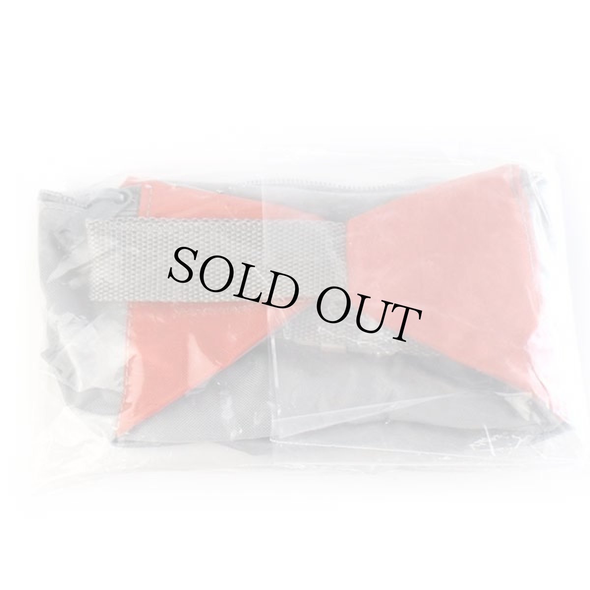 画像2: デッドストック★80s SNOOPY スヌーピー ウッドストック ツートン ナイロン ウエストポーチ★ウエストバッグ (2)