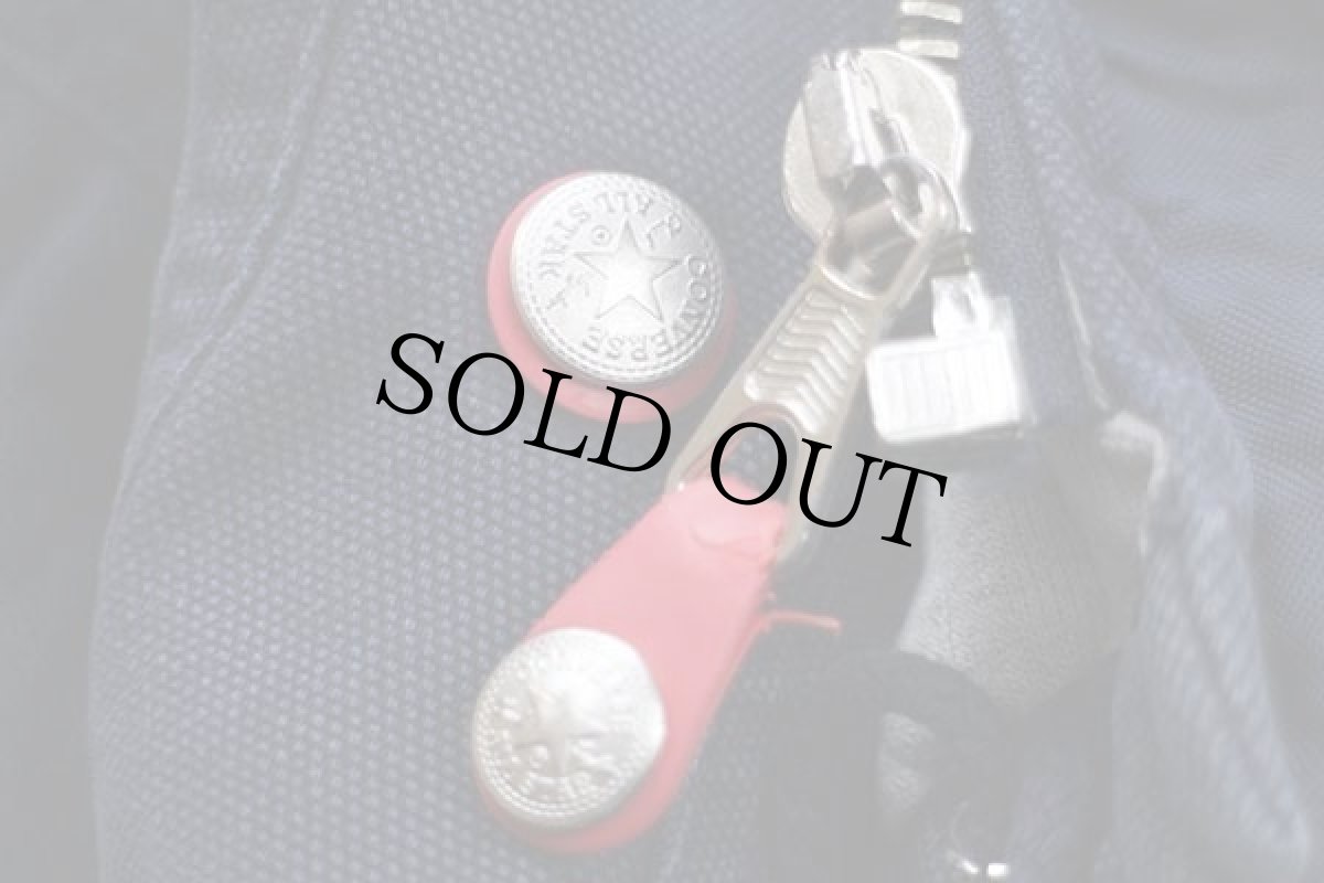 画像6: 90s CONVERSEコンバース スウェット キルティングライナー ダックジャケット 紺 (6)