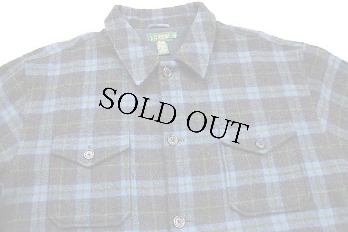 画像3: 90s J.CREW タータンチェック ウールジャケット XL (3)