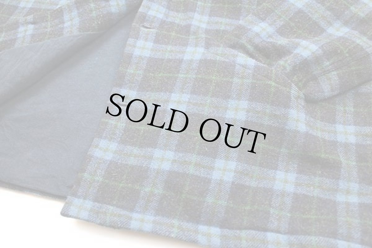 画像6: 90s J.CREW タータンチェック ウールジャケット XL (6)