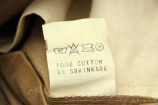 画像6: デッドストック★70s LEVI'Sリーバイス BIGE ベルボトム コットン コーデュロイパンツ 茶 w31★ユーロ (6)