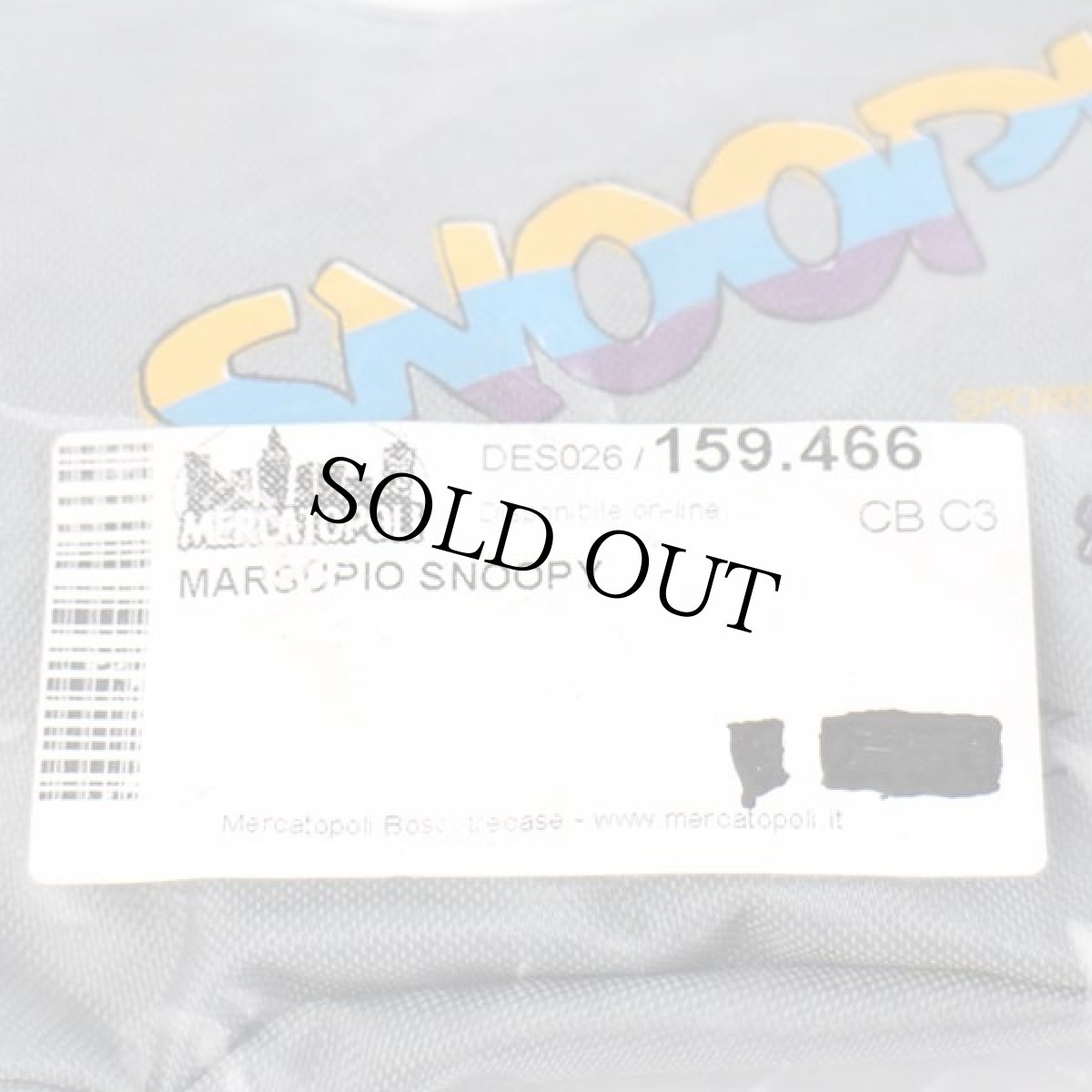 画像3: デッドストック★80s SNOOPY スヌーピー ウッドストック ツートン ナイロン ウエストポーチ★ウエストバッグ (3)