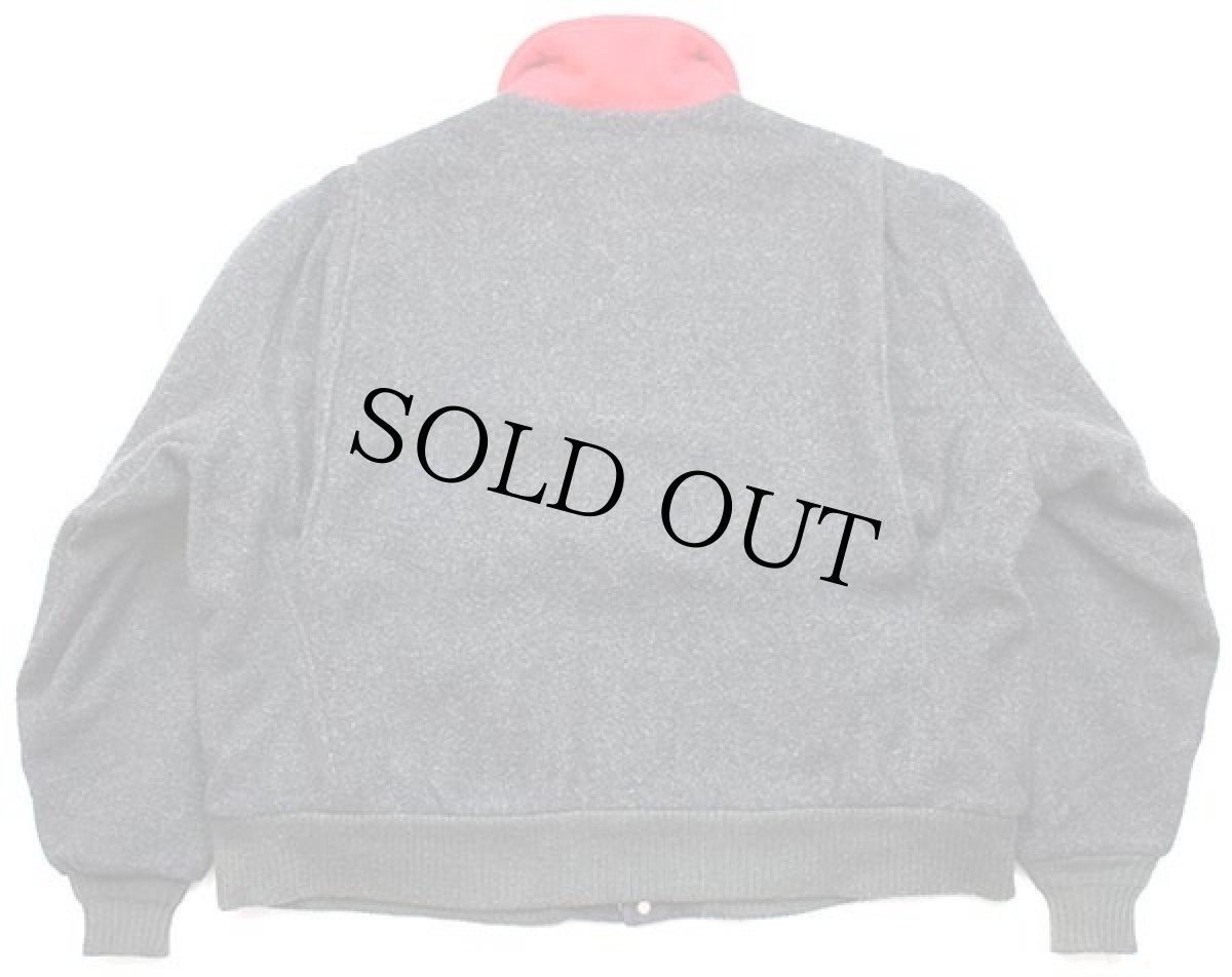 画像2: 80s USA製 Woolrichウールリッチ チェックライナー ウールジャケット チャコールグレー XL (2)