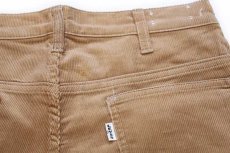 画像5: デッドストック★70s LEVI'Sリーバイス BIGE ベルボトム コットン コーデュロイパンツ 茶 w31★ユーロ (5)