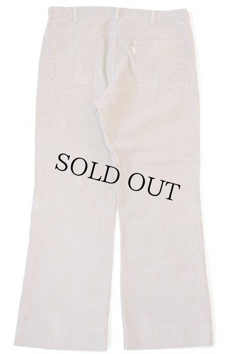 画像3: 80s USA製 Levi'sリーバイス 517 コーデュロイパンツ ベージュ w38★ブーツカット (3)