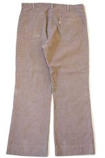 画像3: 80s USA製 Levi'sリーバイス 517 コーデュロイパンツ ベージュ w38★ブーツカット (3)