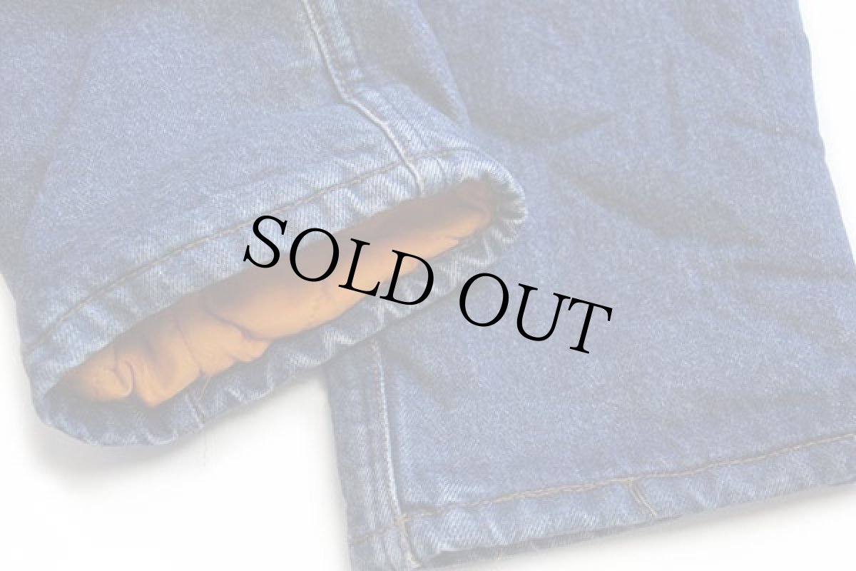 画像10: 80s イタリア製 AVIREXアヴィレックス W-161 キルティングライナー デニムパンツ 32 (10)