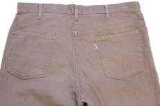 画像5: 80s USA製 Levi'sリーバイス 517 コーデュロイパンツ ベージュ w38★ブーツカット (5)