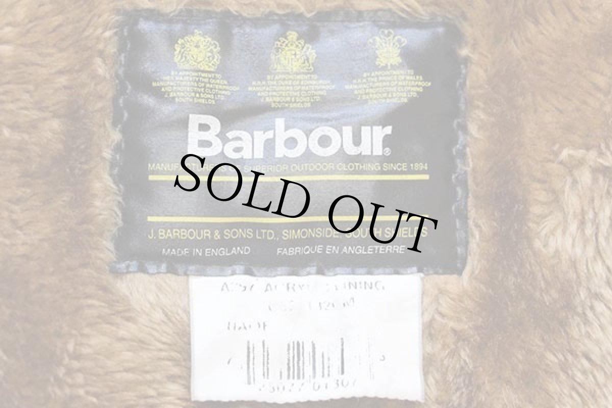 画像4: 90s 英国製 Barbourバブアー A297 パイルライナー ボア ベスト ブラウン C52★37 (4)
