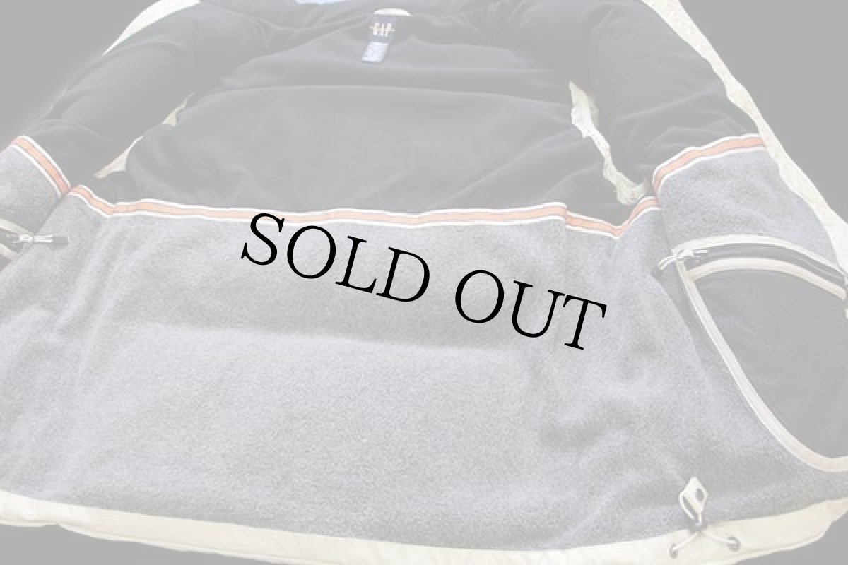 画像6: 00s GAPギャップ フリースライナー ナイロン ダウンベスト アイボリー XL (6)