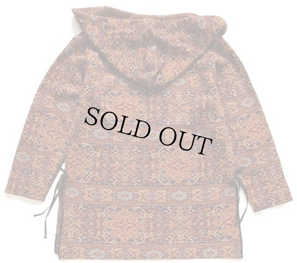 画像2: イタリア製 FERRETTI JEANSPHILOSOPHY 民族柄 ウール混 ニット パーカー 8 (2)