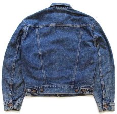 画像2: 80s USA製 Levi'sリーバイス 57514 ケミカルウォッシュ デニムジャケット 4ポケット ボーイズL★アシッド (2)